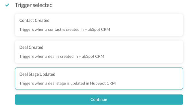 Send personal videos at different deal stages